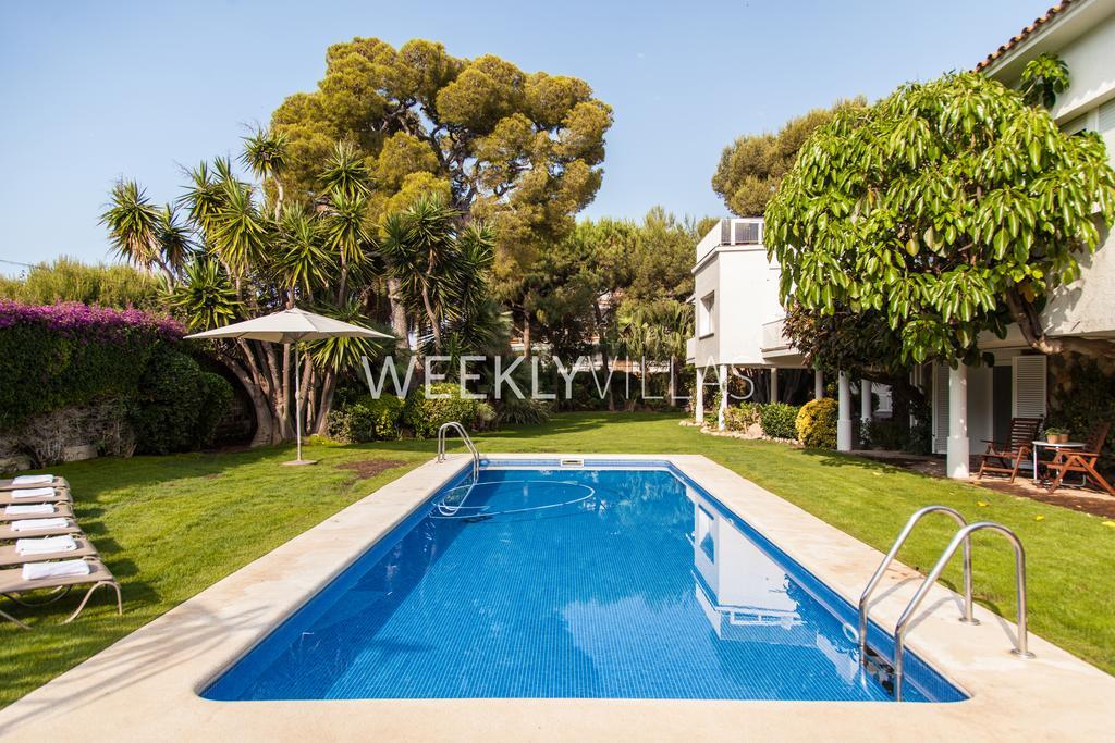 Villa Sitges Tupinetti Beach At 1 Min Walk Amaizing Garden And View Center Sitges 5 Minutes Walk Εξωτερικό φωτογραφία
