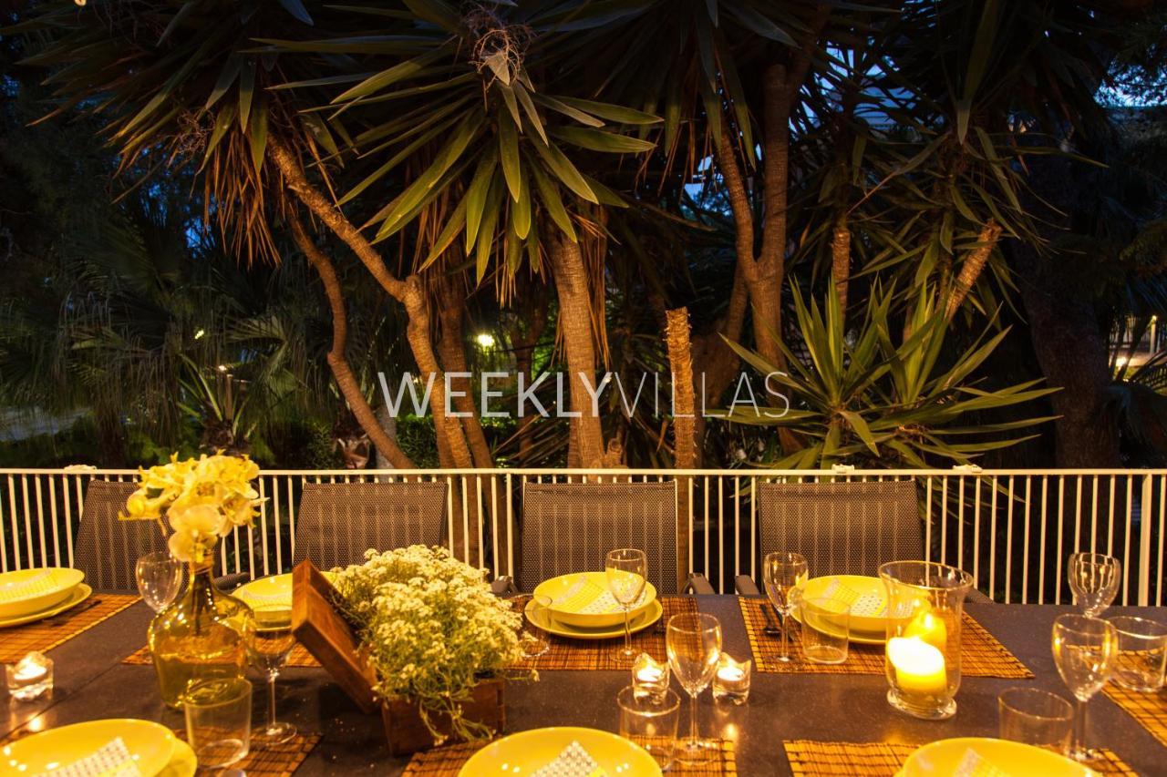 Villa Sitges Tupinetti Beach At 1 Min Walk Amaizing Garden And View Center Sitges 5 Minutes Walk Εξωτερικό φωτογραφία